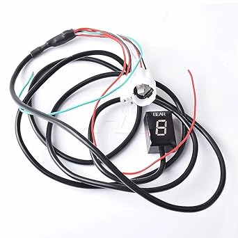 Digital Meter Display Yamaha WR250R/X 2008 2009 2010-2020 / WR450R/X 2008 Motorcycle 1-6 Level Gear Indicator Digital Gear Meter Indicator Meter Display