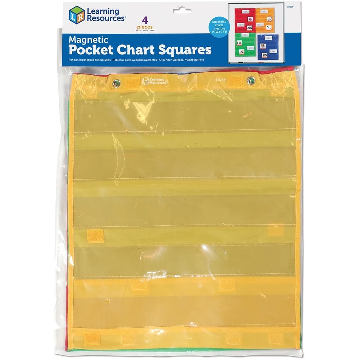 Learning Resources Magnetic Pocket Chart Squares