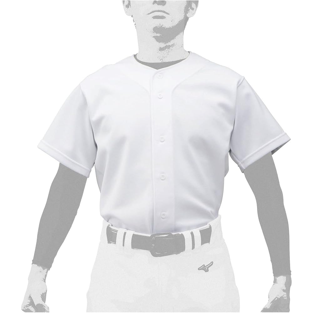 MIZUNO Baseball Uniform GACHI Uniform Shirt 12JC9F60 White