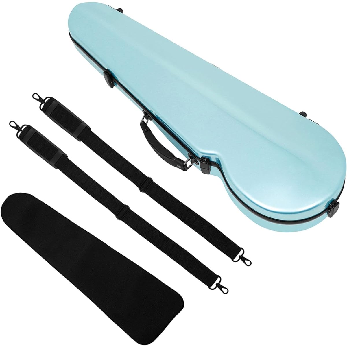 DeeRace Violin Case, Violin Carrying Box, Anti-Scratch, Full Protection, Violin Backpack, Violin Bag, Gift for Beginner Violin Lovers