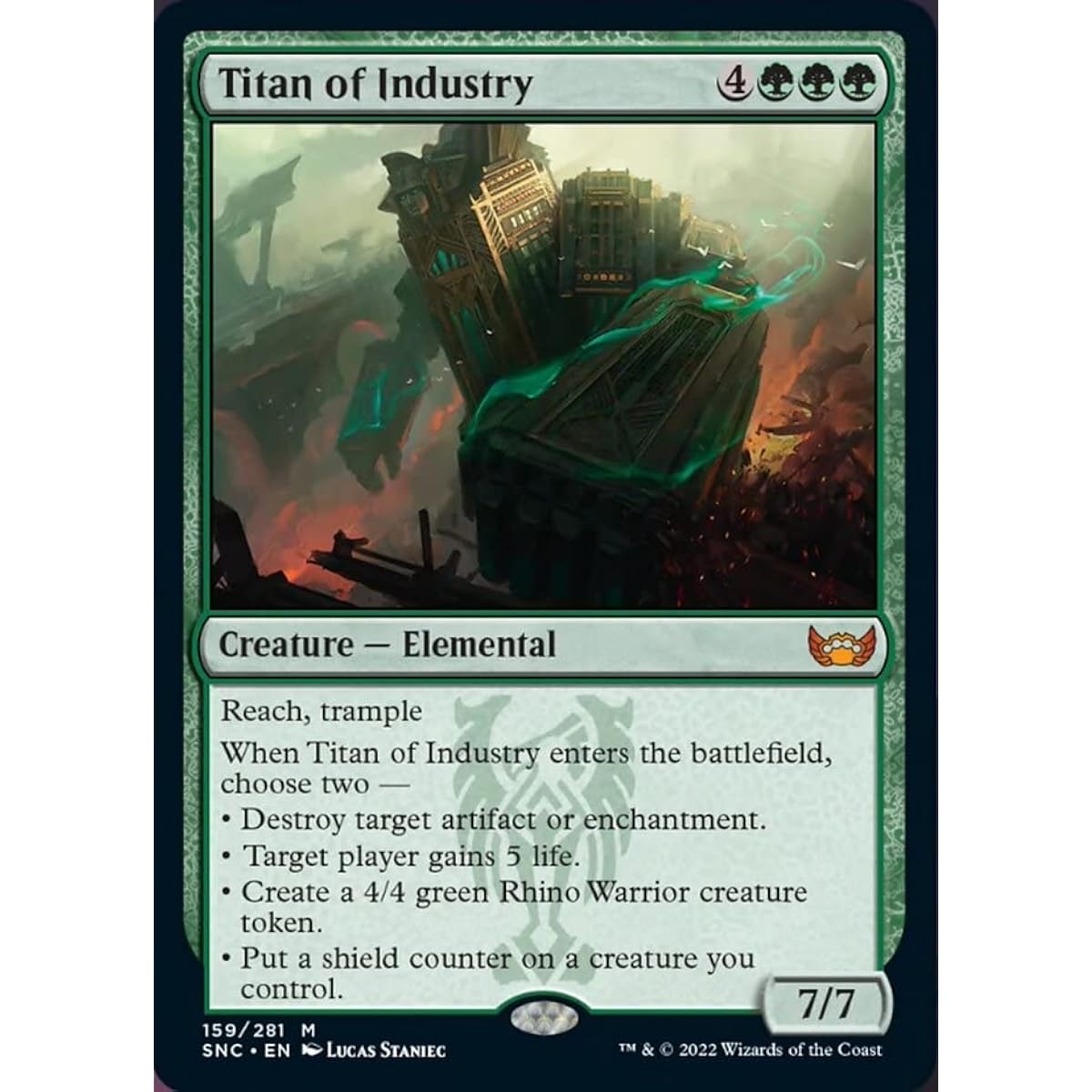 Magic: The Gathering - Titans of Industry (159) - City of New Capena