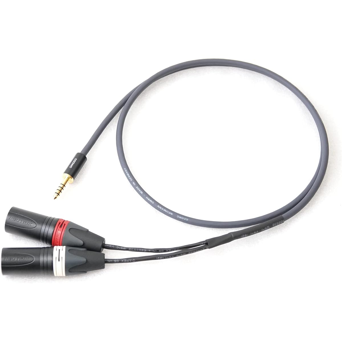 NEUMANN K5x0.14 Neumann Y-cable (4.4mm 5-pole male - XLR male x 2) (2m)