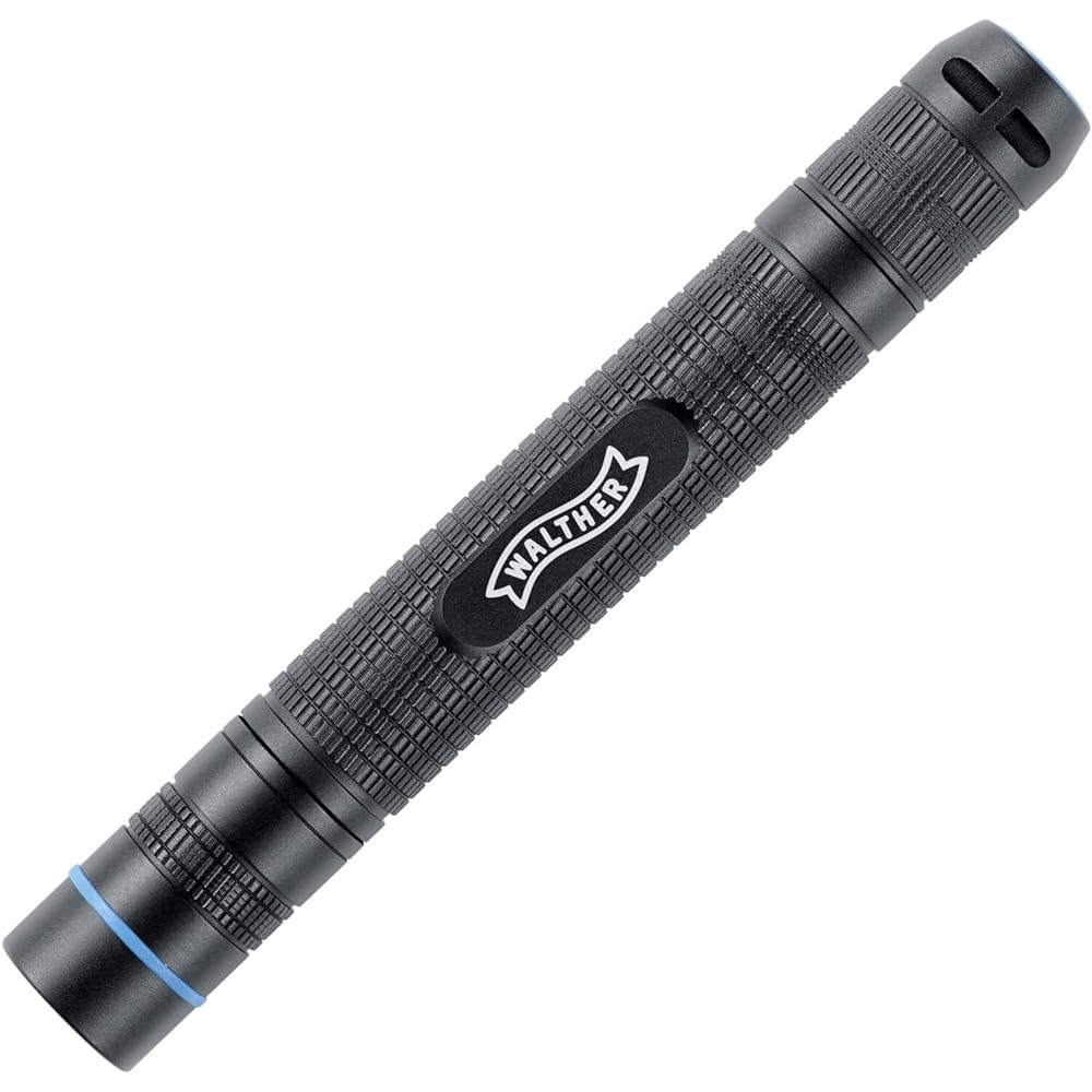 [Domestic genuine product] UMAREX WALTHER PL31r Pen-shaped flashlight LED light Handy light For work Stored in chest pocket etc. UMA37129 Black Small