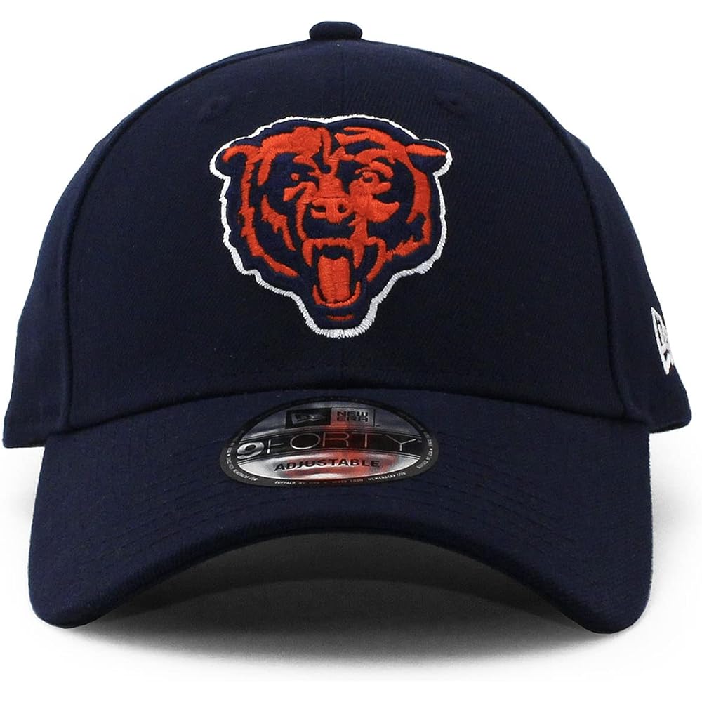 New Era NFL The League 9FORTY Adjustable Cap Chicago Bears Navy One Size Fits Most, Navy, One Size