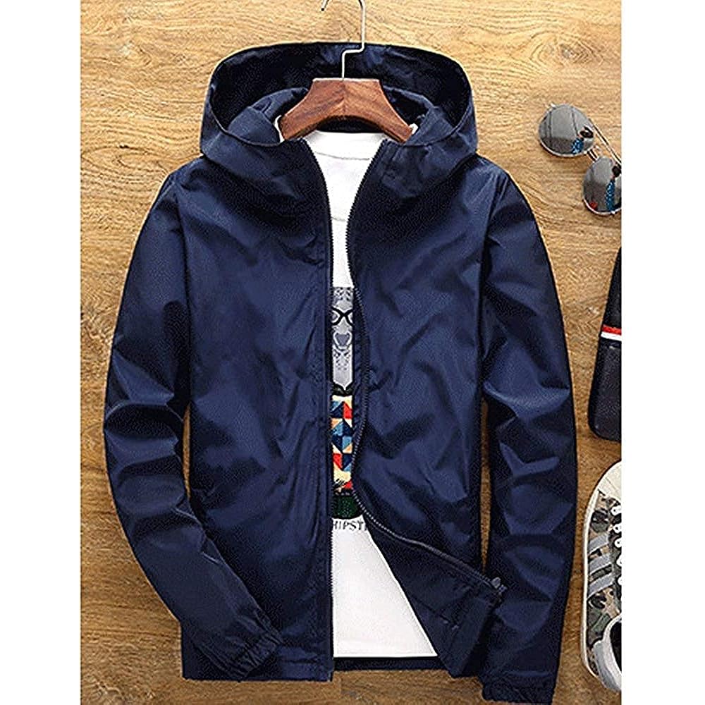 [Neiman Buy] Windbreaker Nylon Jacket Lightweight Mountain Parka Unisex M-4XL