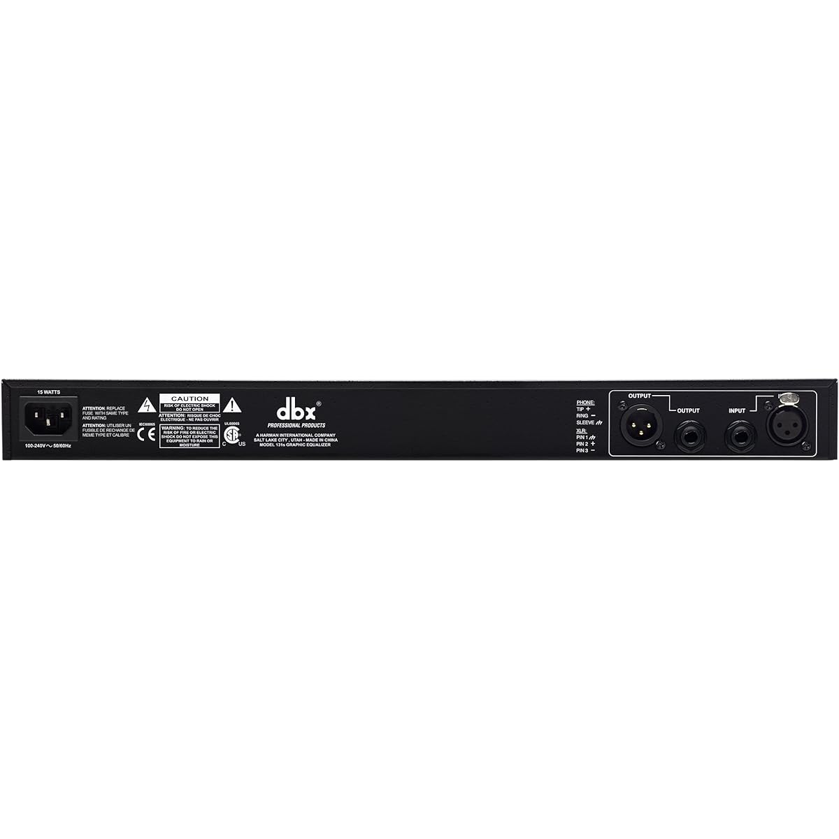 [Domestic regular product] dbx 1ch 31 band graphic equalizer 131S