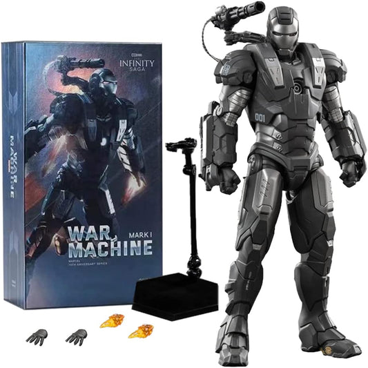 4KIDS.HOME ZDTOYS 10th Anniversary 7-Inch Deluxe Collector's War Machine Action Figure (War Machine MK1)