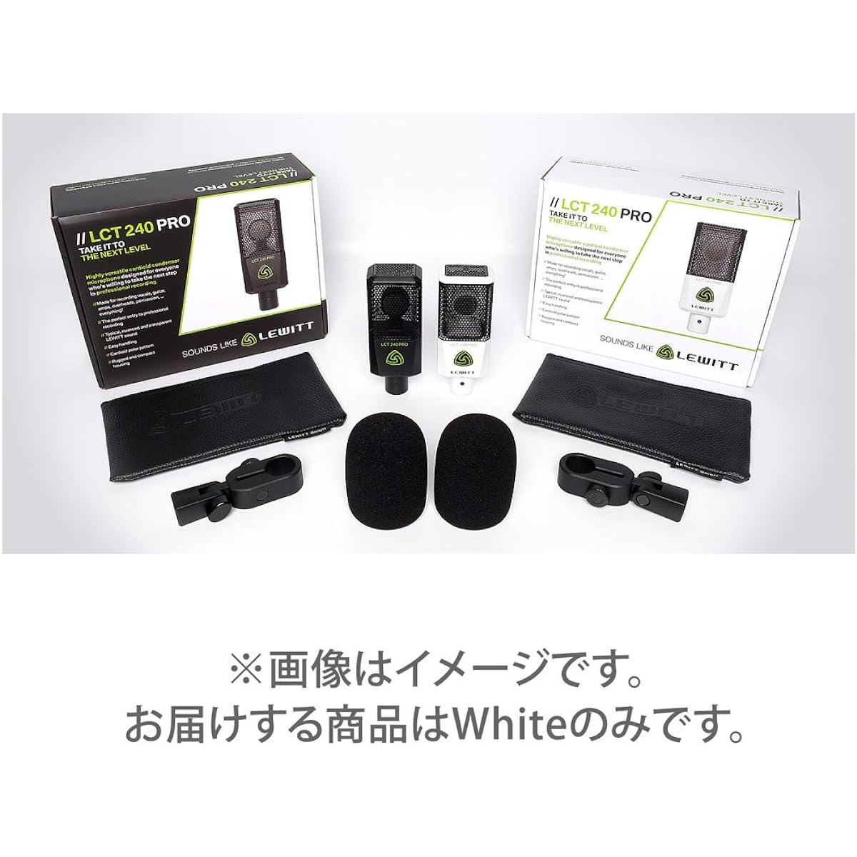 LEWITT LCT 240 PRO WHITE Condenser Microphone Lewit