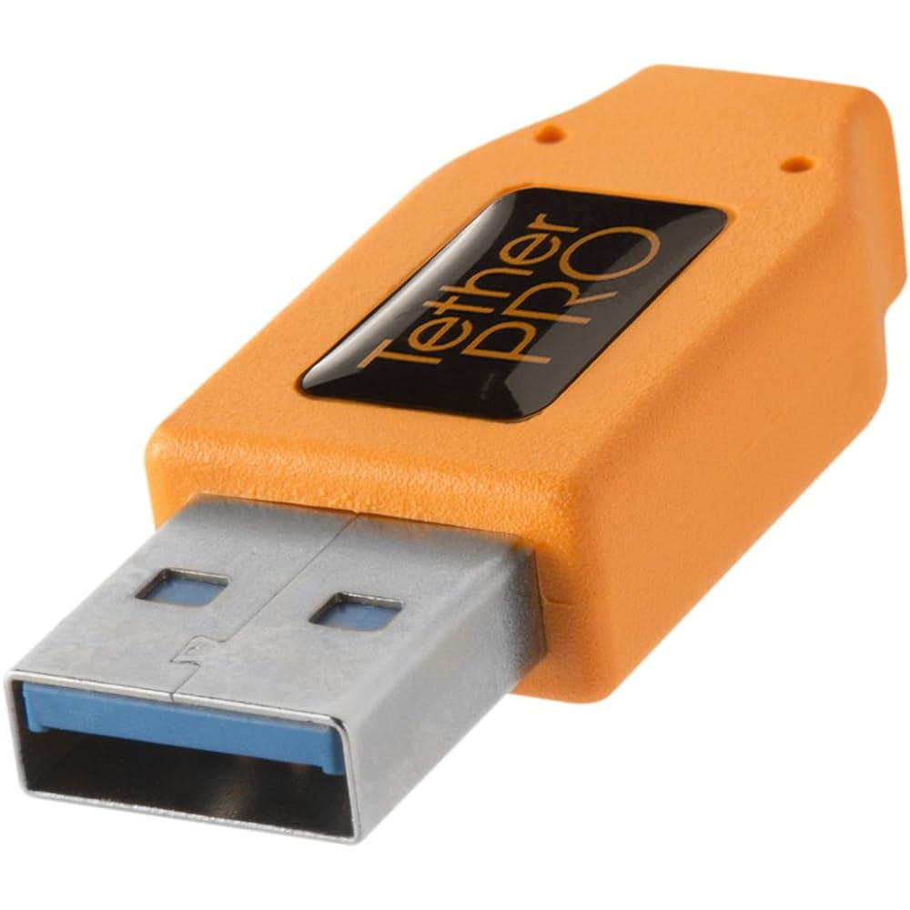 [Domestic regular product] TetherTools TetherPro USB 3.0 to USB-C, 15' (4.6m) ORG CUC3215-ORG