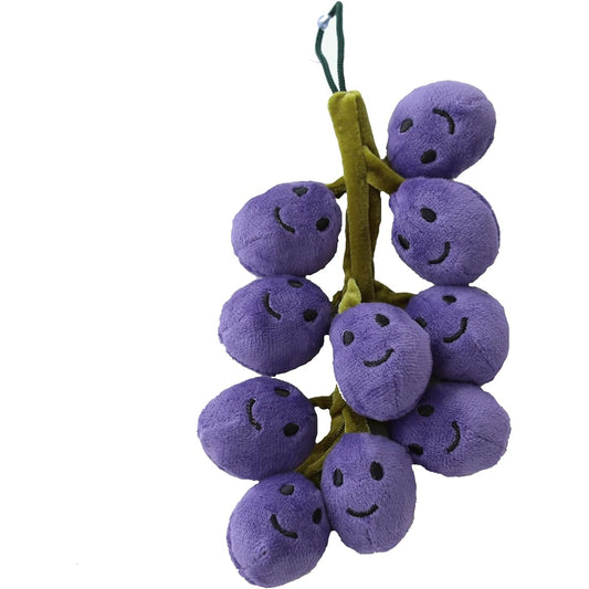 a Bunch Grape Plush Toy (Purple)