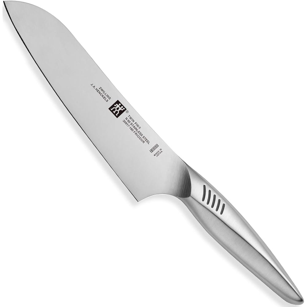 Zwilling J.A. Henckels "Twin Fin 2 Steak Knife 120mm Made in Japan" Knife All Stainless Steel Dishwasher Safe Made in Seki City, Gifu Prefecture [Authorized Japanese Product] Twin Fin 30919-121