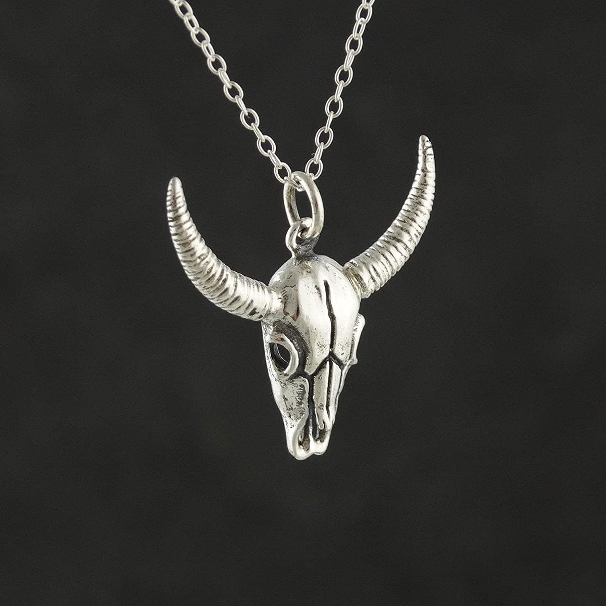 FashionJunkie4Life 925 Sterling Silver Western Cowboy Cowgirl Pendant Necklace