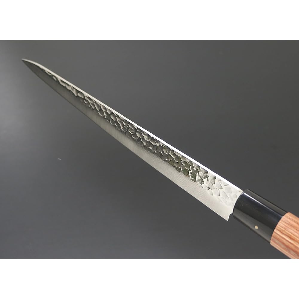 Kanetsune Seki Kanetsune's work Stainless steel 1K6 hammered polished sujihiki knife 240mm KC-959