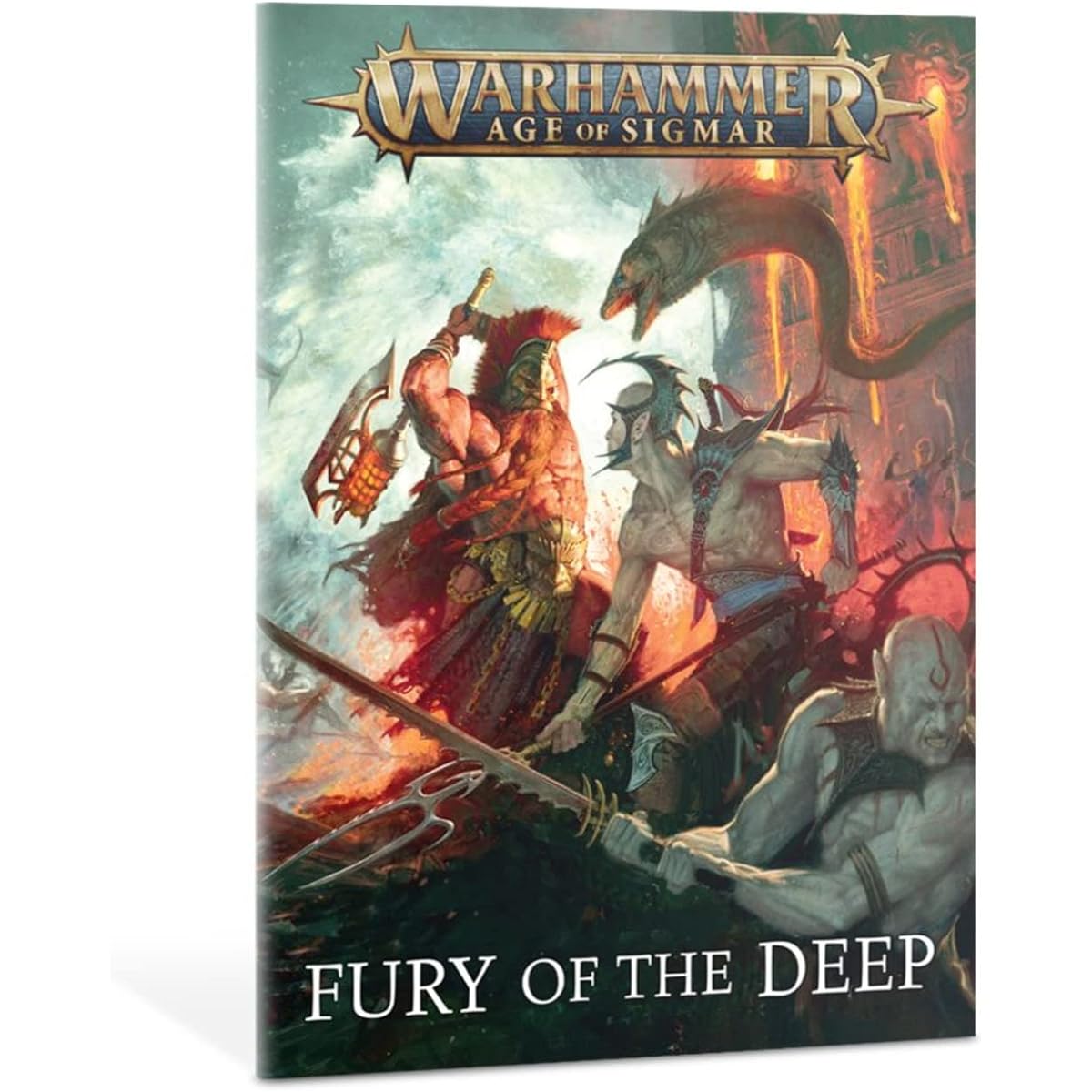 Games Workshop - Age Of Sigmar: Fury Of The Deep (Fire Slayer vs. Eidolon Deepkin Battle Box)