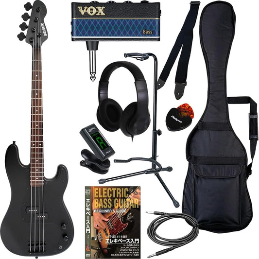 SELDER Bass Precision Bass Type PBC-04/BB VOX amPlug3 [Unplug 3 AP3-BA(Bass)] Sakura Musical Instruments Original Set