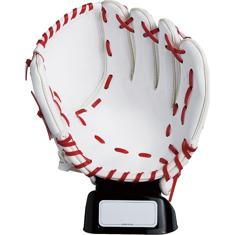UNIX Baseball Glove Memorial Club (White x Red) BX77-21