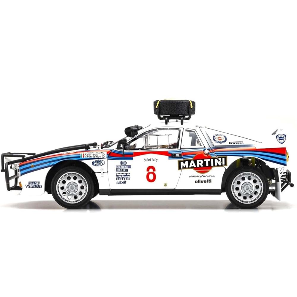 Kyosho Original 1/18 Lancia Rally 037 1985 Safari #8 Completed Product KS08306J