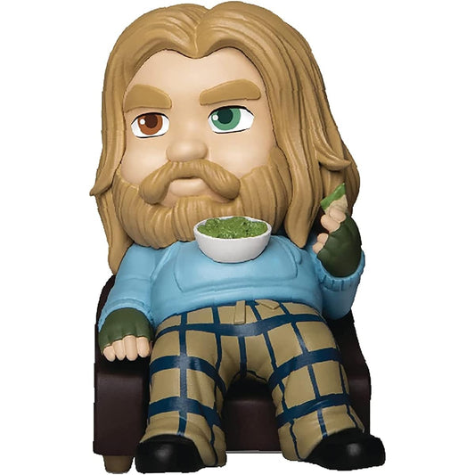 Beast Kingdom Avengers: Endgame: Bro Thor Snack Time MEA-025 Mini Egg Attack Figure, Multicolor