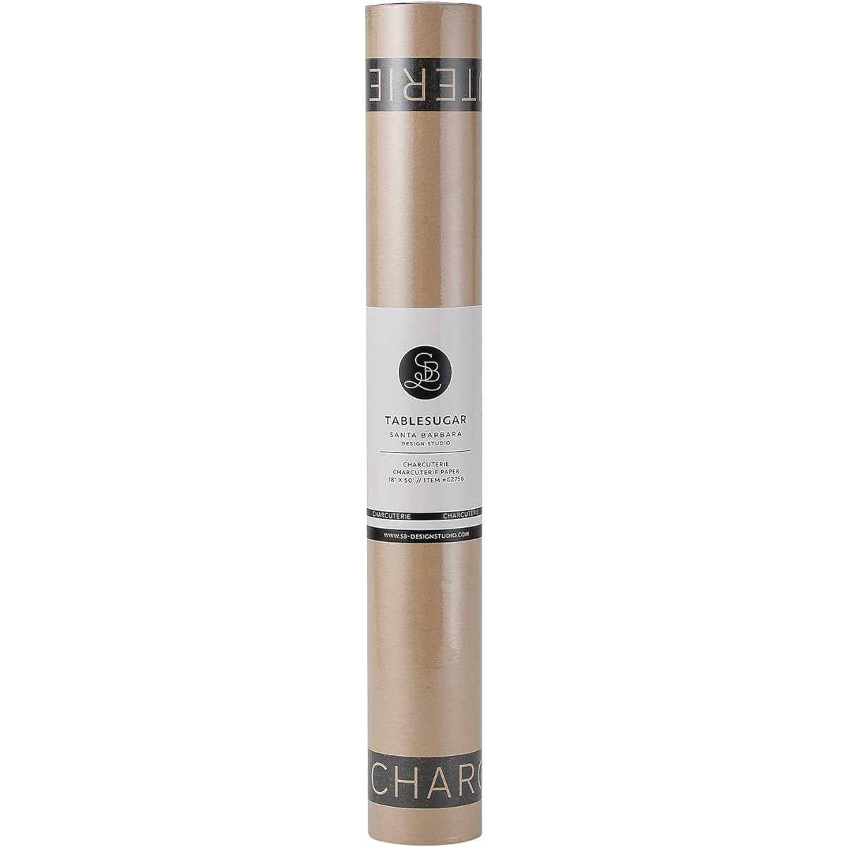 Creative Brands Sugar Charcuterie Paper Table Runner Roll 50' x 18" Kraft (G2756)