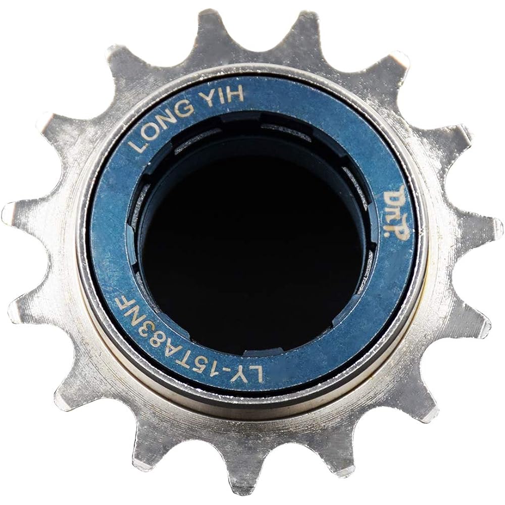 Drift Maniac Single Speed Freewheel Sprocket 13T/14T/15T Chromoly Steel Nickel Silver Teeth