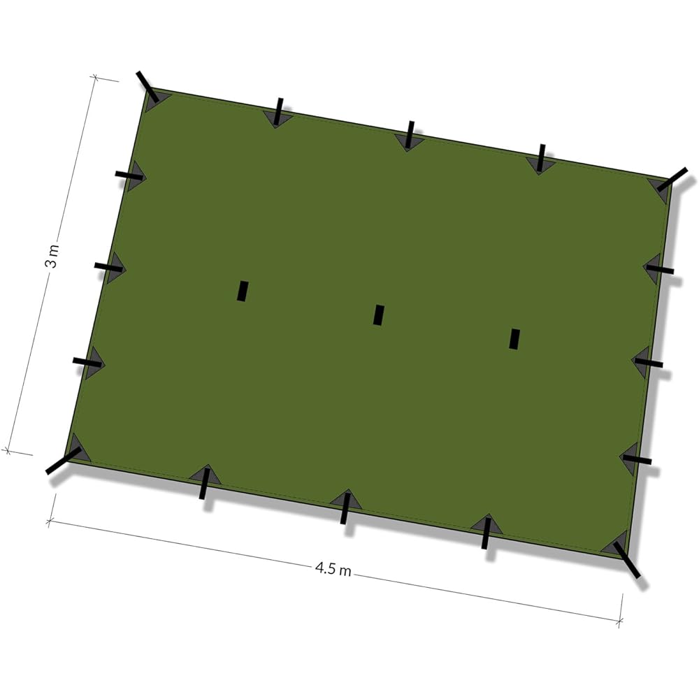 DD Hammocks DD Tarp XL (Olive Green)
