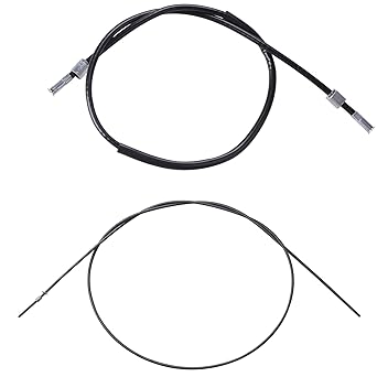 MRELC Speedometer Cable GY6 49cc 50cc 150cc Scooter 39 Inch Speedometer Cable M12 Thread Peace Ice NST Partst Taotao