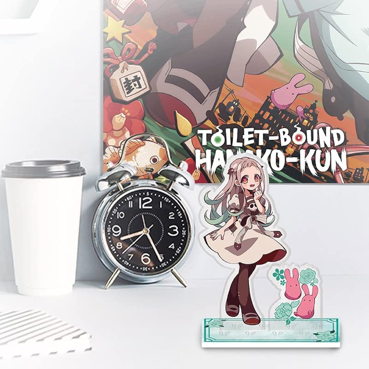 ABYstyle Toilet Bound Hanako-kun Nene Acrylic® Figure 4" Tall Anime Manga Desktop Accessories Collectibles Gifts
