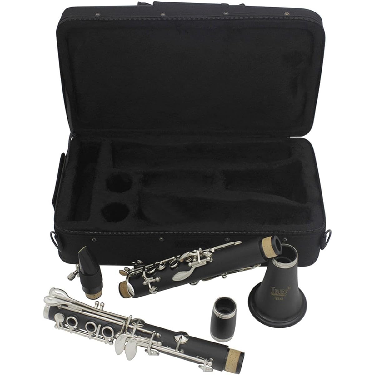 PEWETE B Flat Clarinet with Storage Case for Kids, Beginners, Practice, Professionals