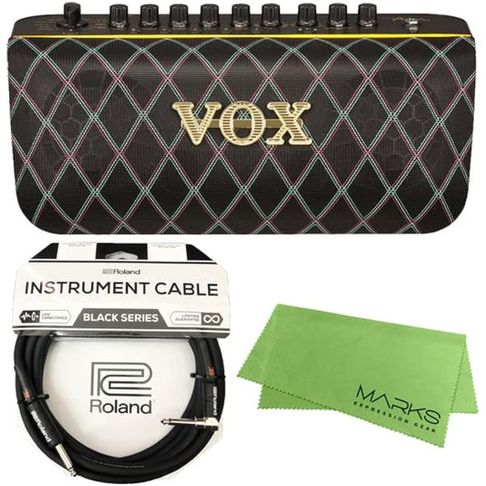 VOX - ADIO AIR GT Guitar Amplifier + Roland Cable + Marks Original Cloth Set