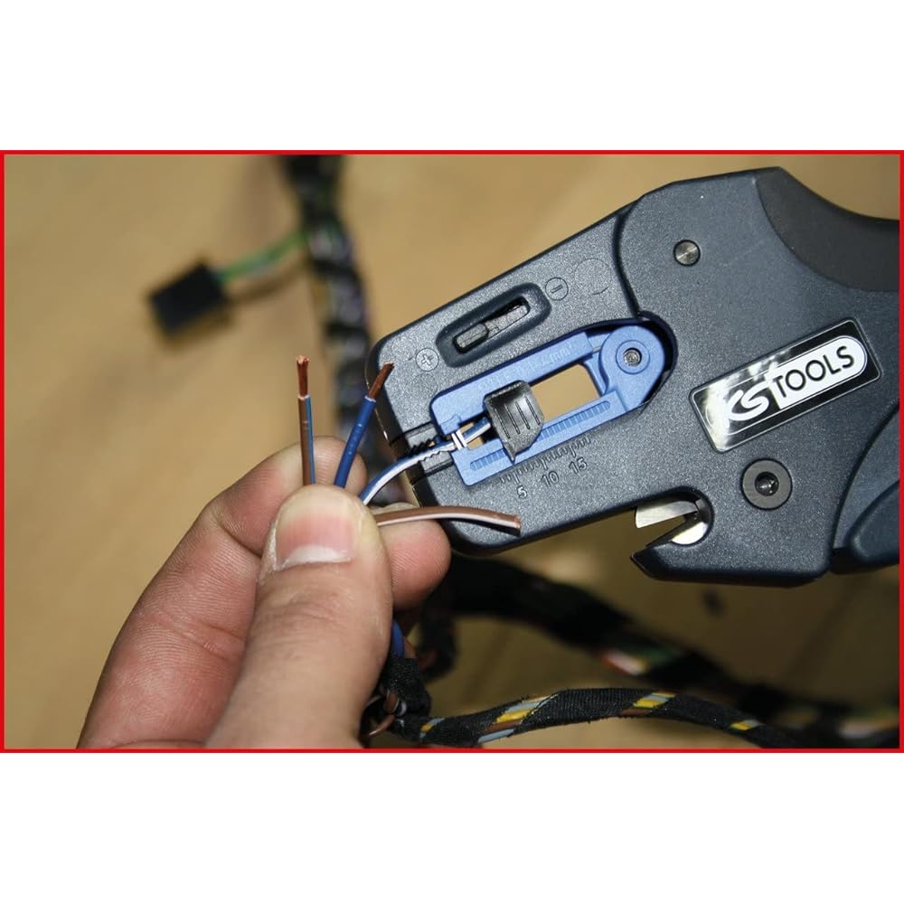 KS TOOLS Self regulating wire stripper 0.02-10mm Self regulating wire stripper 0.02-10mm 115.1245