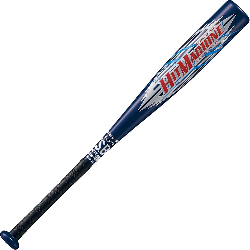 ZETT Soft Baseball Bat Hit Machine Made of FRP (Carbon + Glass)