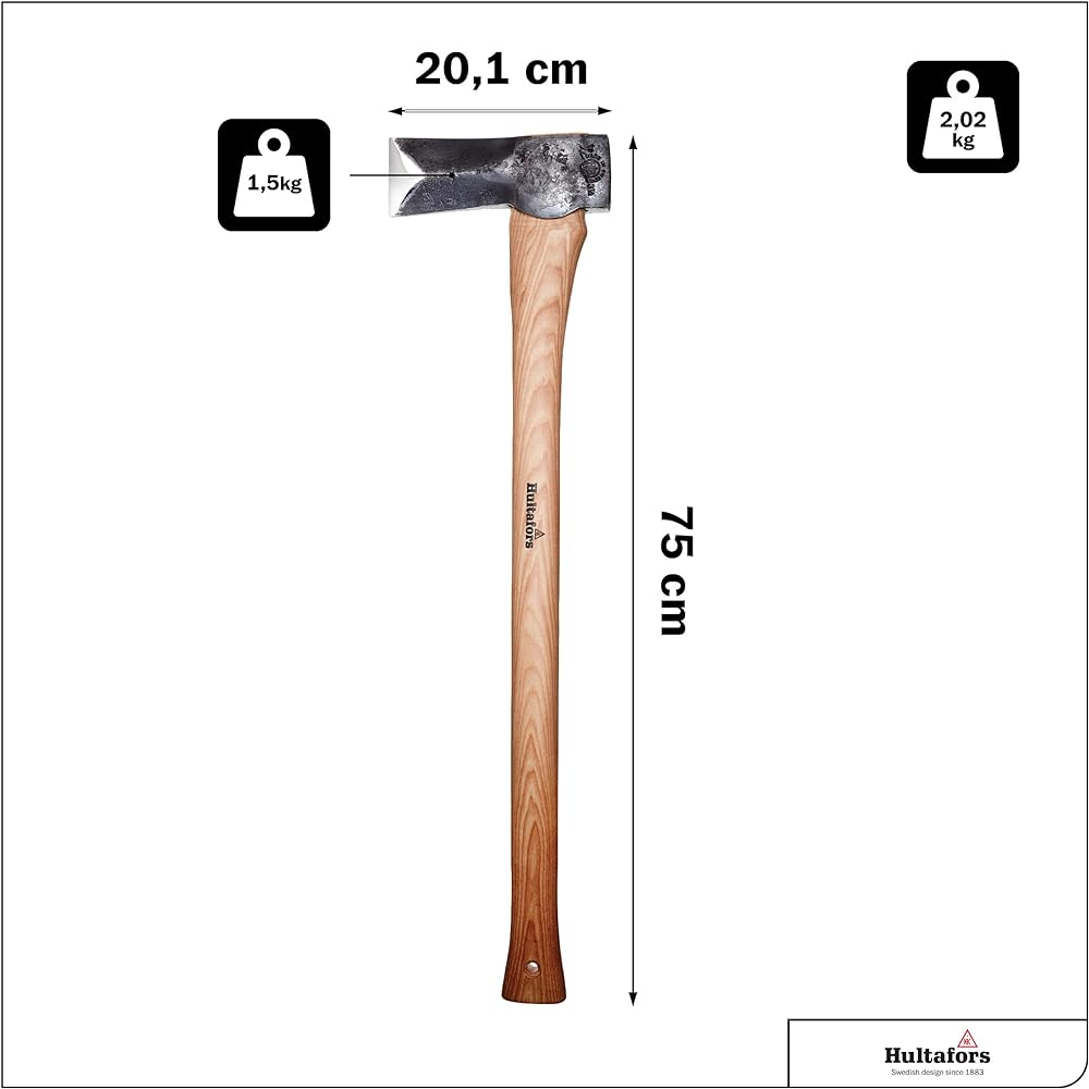 Hultafors Outdoor Climbing Ax Full Splitting Ax AV08417400