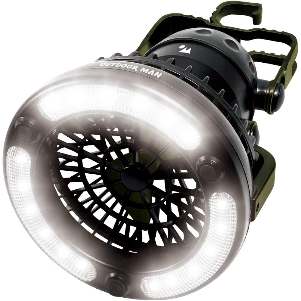 OUTDOOR MAN FAN&LIGHT+ KOLT-001B