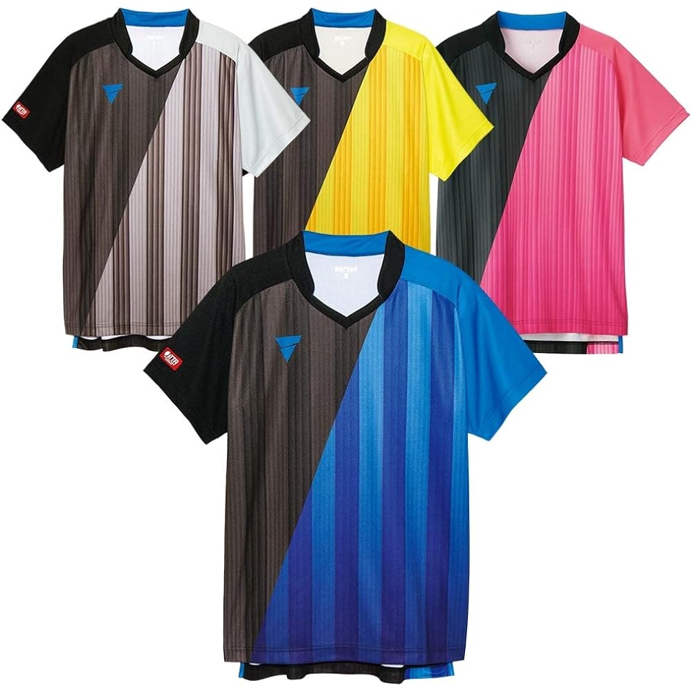 VICTAS Table Tennis Game Shirt V-GS053 J.T.T.A (Japan Table Tennis Association) Official Unisex 031466