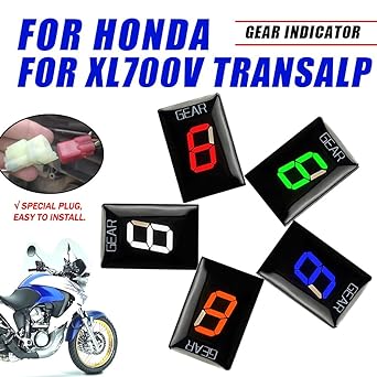 Digital Meter Display Gear Indicator ECU Speed Display Gear Display Meter Honda XL700V 700 Transalp 700 XL 700 V XL 700V Motorcycle Accessories Indicator Meter Display