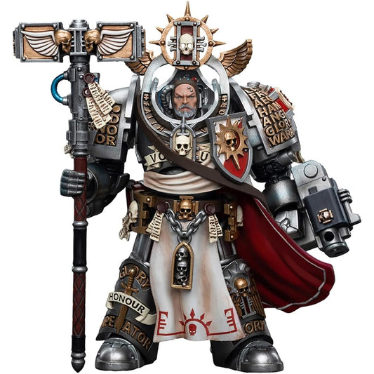JOYTOY 1/18 Action Figure Warhammer 40k Mecha Gray Knight Grandmaster Voldus