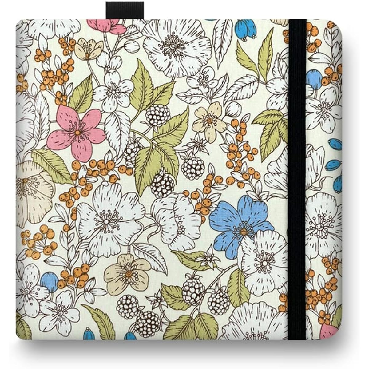 Square Watercolor Sketchbook 5x5 Inch 300GSM Watercolor Book Use as Travel Journal or Mixed Media Pad Notebook White Loquat.