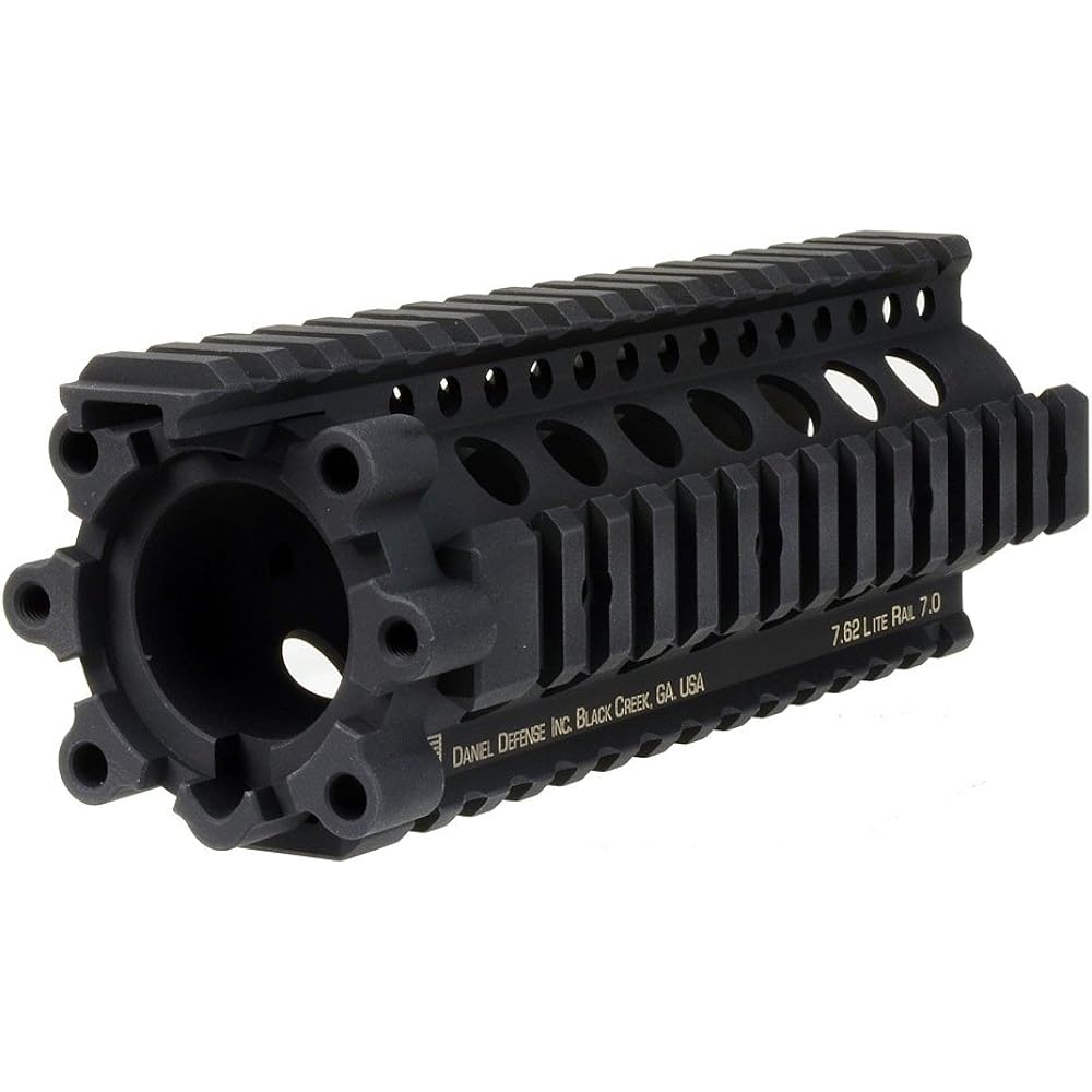 Mad Bull Airsoft Daniel Defense Official AR15 7.62 Lite RAS 7" Black D01-023