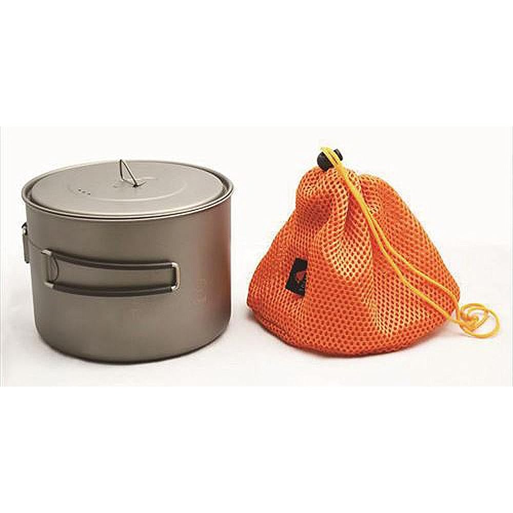 TOAKS Outdoor Camping Titanium Pot 1600ml POT-1600 [Genuine Japanese Product] 12710