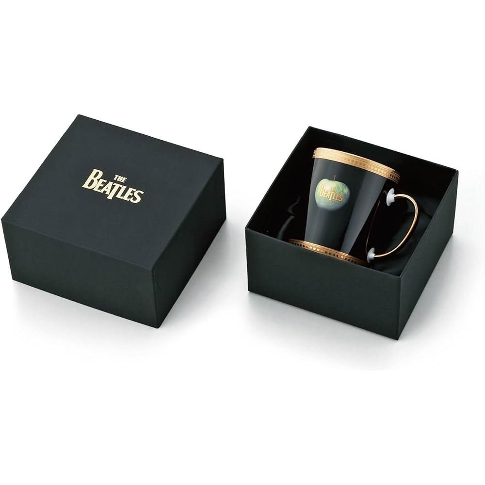 Beatles Premium Ceramic Mug (350ml) Premium Apple Black BT30-2-11