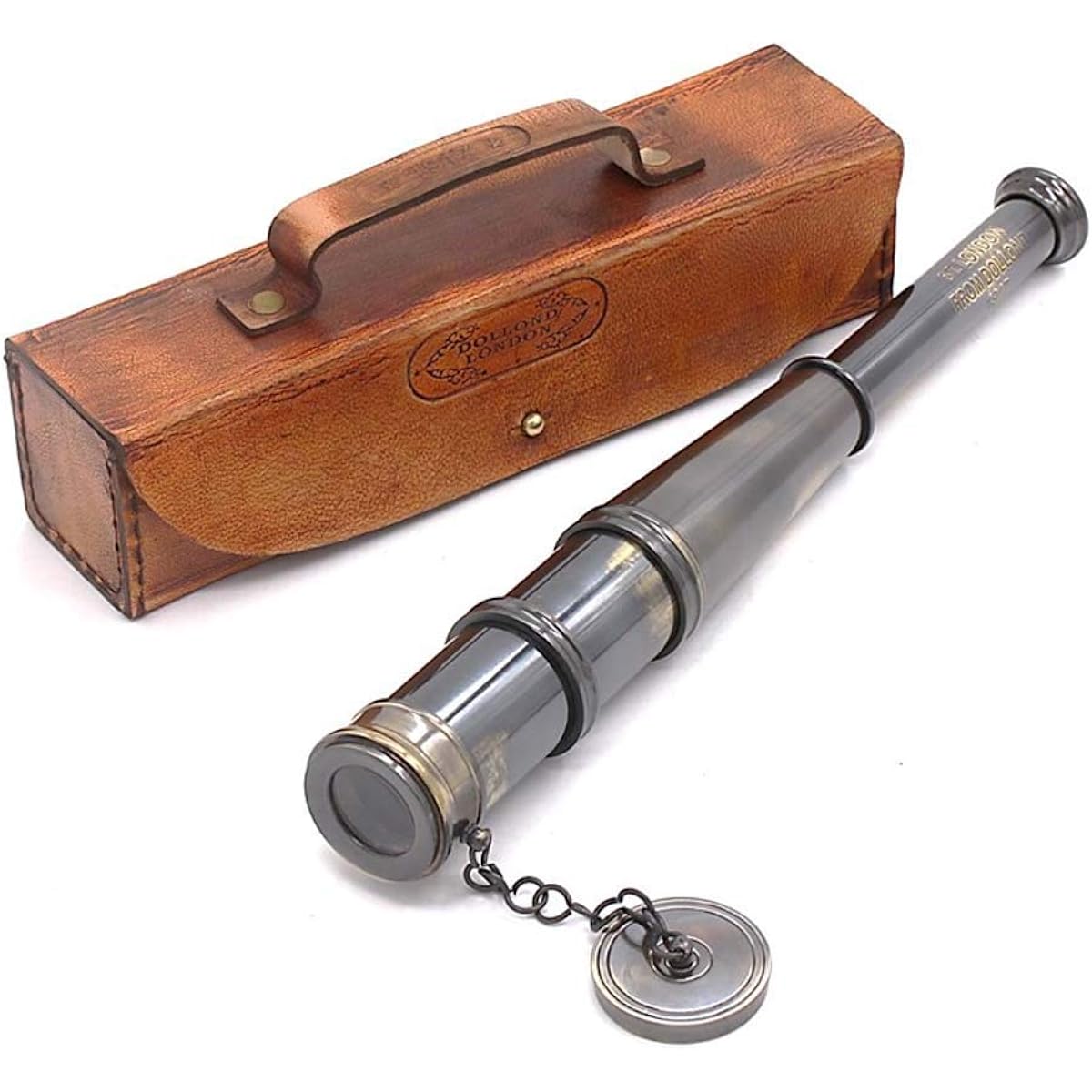 Spyglass Monocular "Kelvin & Hughes 4870cm Antiqued Brass