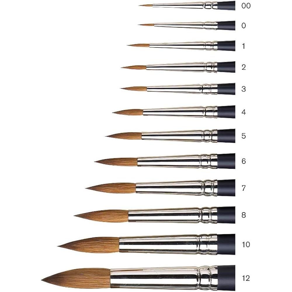 Winsor & Newton Watercolor Brush Professional Watercolor Sable Brush Round No.10 19901010