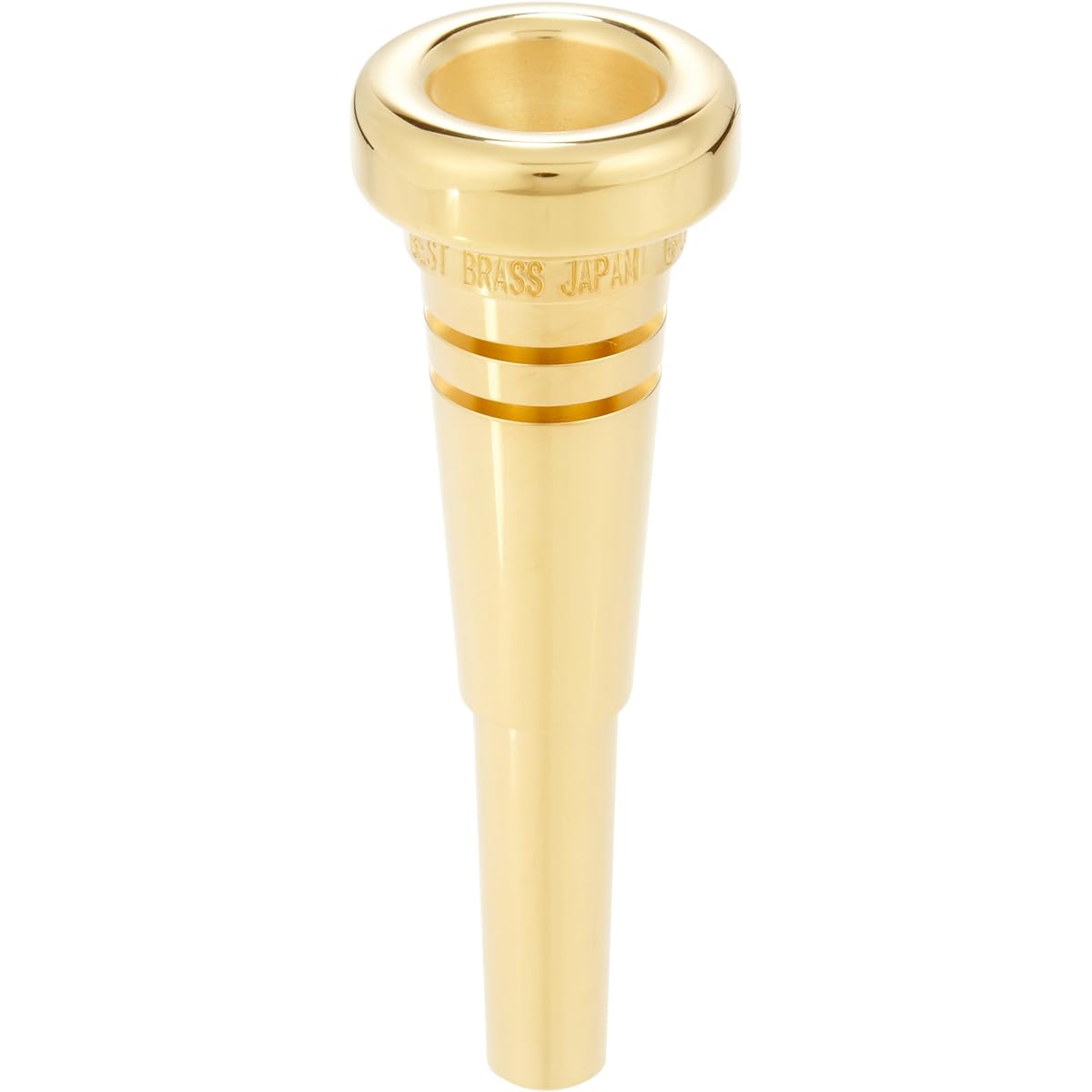 Best Brass Trumpet Mouthpiece 1C Gold Plated Finish