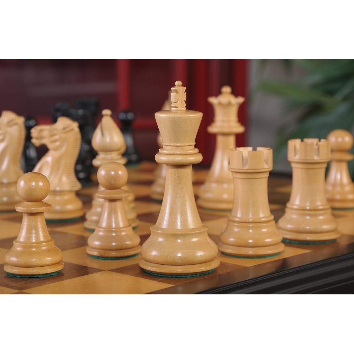 The House of Staunton Classic Series Tournament Chess Set and Tiloia Combination