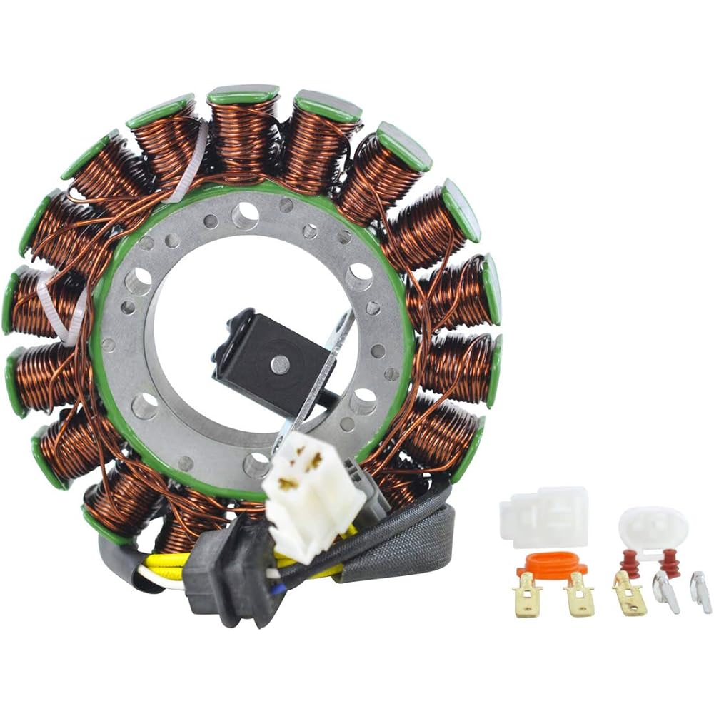 Kit Generator Stator + Stator Crankcase Cover Gasket Suzuki LTA 700 750 01 11483-31G00