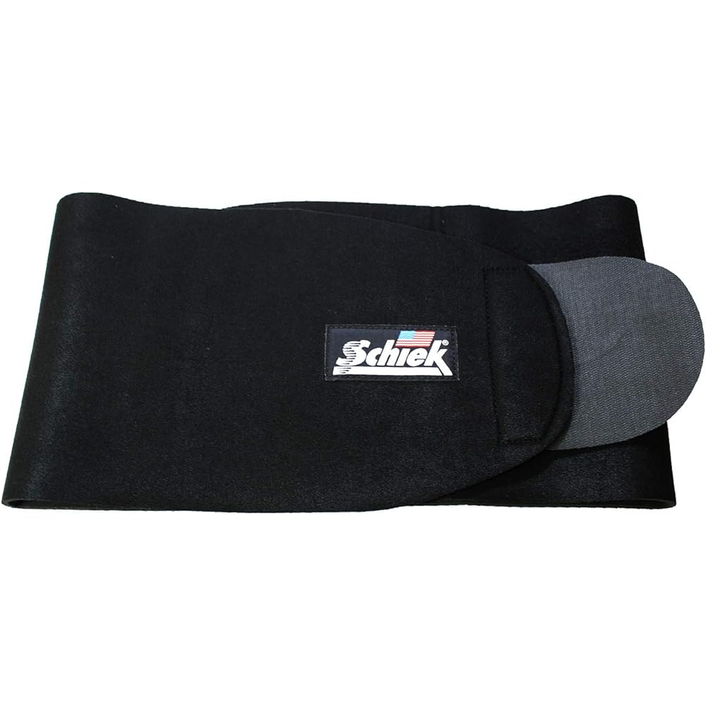 Schiek Waist Trimmer Black