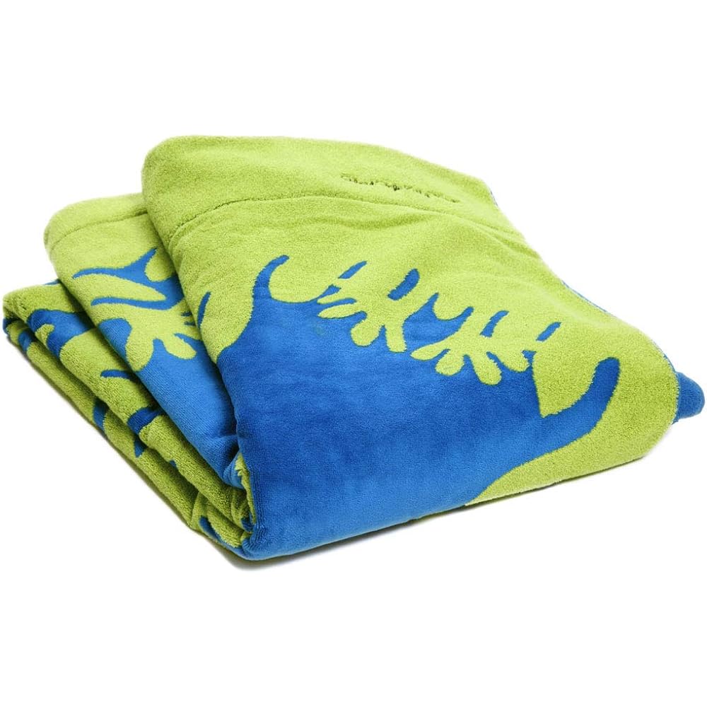[Cathy Mom Island Style] Towel Blanket Hawaiian Quilt Pattern Island Series 86108509 Women's 86108509B Naupaka Blue Approx. Width 140 x Height 190cm