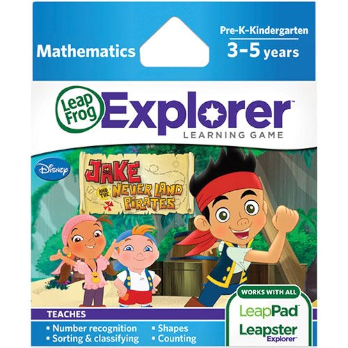 LeapFrog Explorer Learning Game: Jake and Neb.