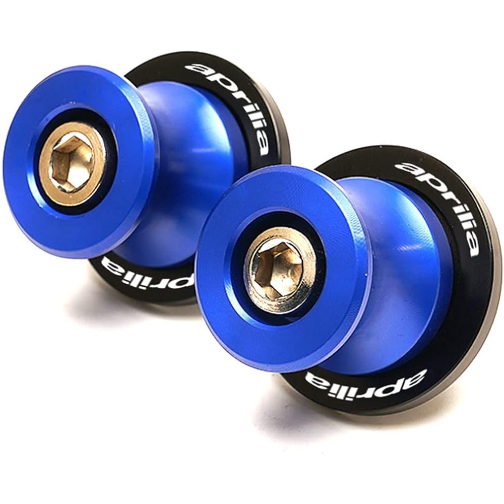 DEMUR Motorcycle CNC Aluminum Swing Arm Spool Stand Screw Slider Fit rs660Tuono 660 2020 2021 Swing Arm Slider Spool (Size : X Gold)