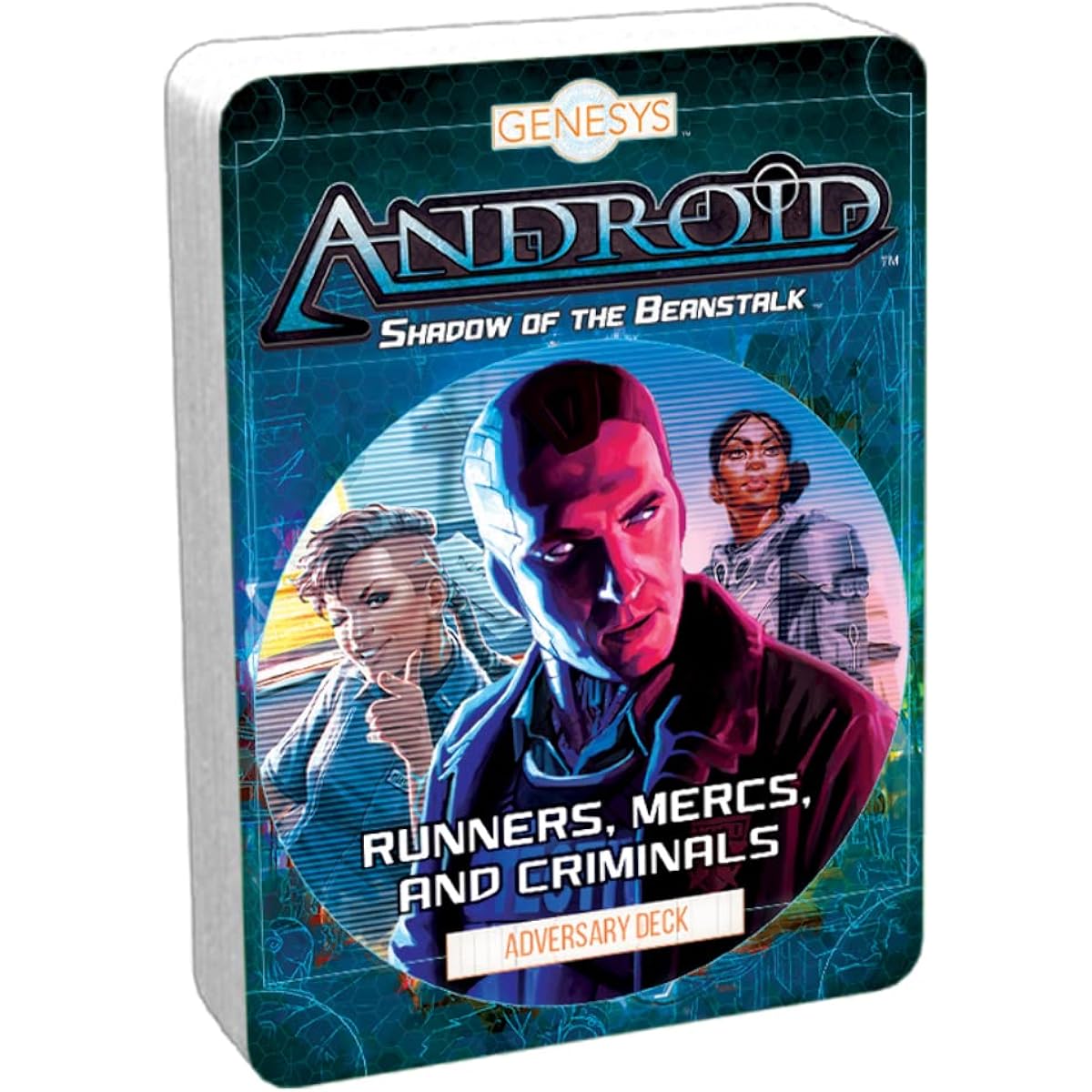 Genesys RPG: Counter Deck - Runners, Marks, Criminals.
